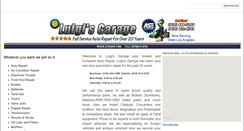 Desktop Screenshot of luigisgarage.com